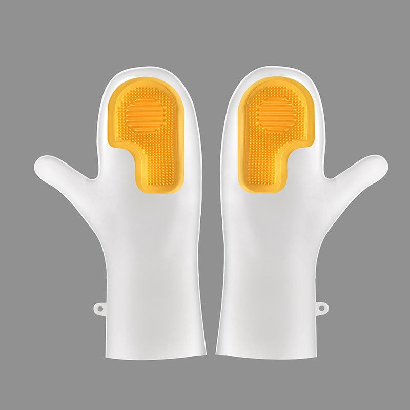 New multifunctional magic brush housework dishwashing gloves kitchen cleaning brush bowl waterproof durable waterproof non-slip wholesale