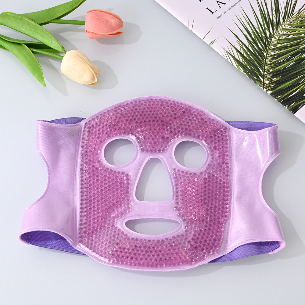 Ice Mask, Ice Eye Mask, Ice Pack, Facial Mask, Postoperative Recovery Artifact, Hot Compress, Full Face Cooling, Super Soft Face Mask