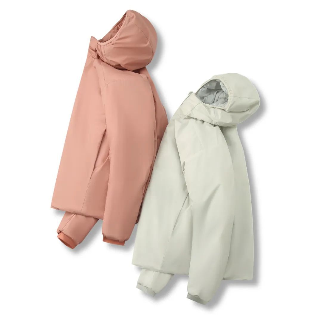 "Cow" Is Warmer Than Down! Outdoor Lightweight P Cotton Jacket Anti-Cold Wind Sports Hooded Cotton Jacket