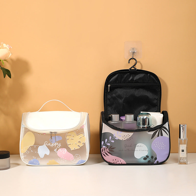 Cosmetic Bag Women's Portable Large Capacity Toiletry Bag Lipstick Portable Portable Travel Simple High Beauty Waterproof Storage Bag