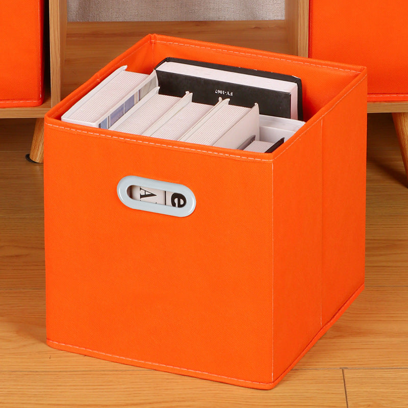 Amazon Lidless Storage Box Fabric Storage Box Foldable Large Drawer Storage Box Toy Storage Box