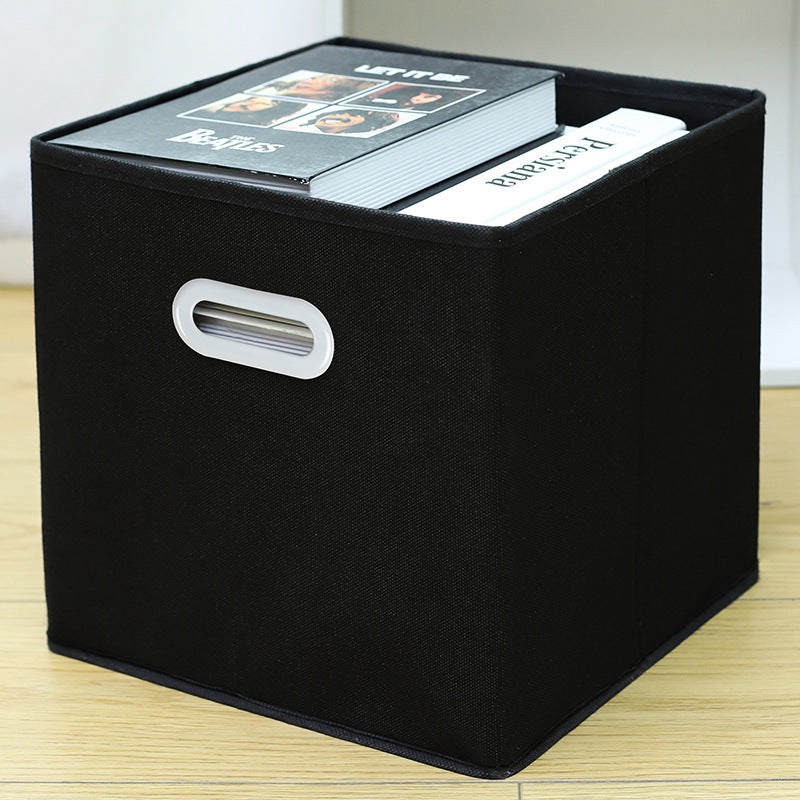 Amazon Lidless Storage Box Fabric Storage Box Foldable Large Drawer Storage Box Toy Storage Box