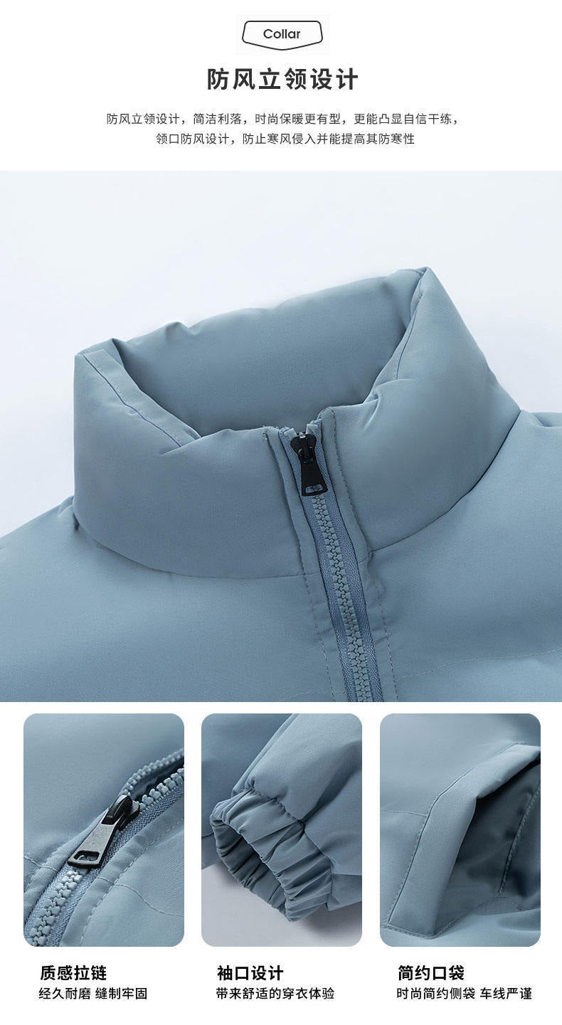 Cross-border foreign trade wholesale winter cotton-padded jacket male teenagers students thickened bread clothing trend warm cotton-padded jacket jacket male