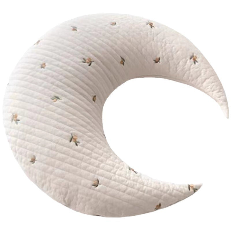 South Korea ins moon baby soothing pillow baby sleeping pillow side sleeping pillow safety artifact anti-startling
