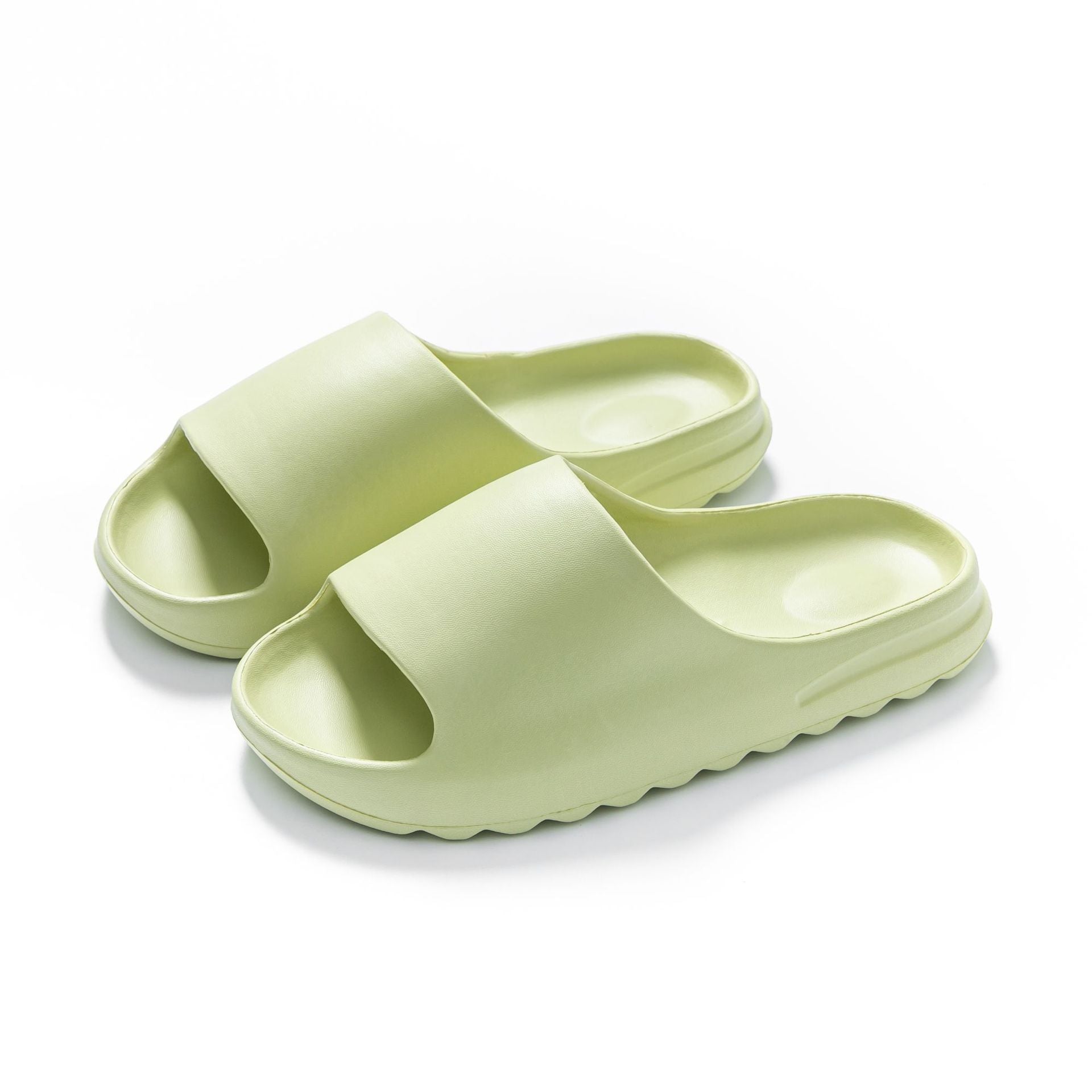 Sandals and Slippers Women's Thick-soled Simple Summer Indoor Silent Soft-soled Bathroom Bath Wear-resistant Couple's Outer Wear Men's Slippers