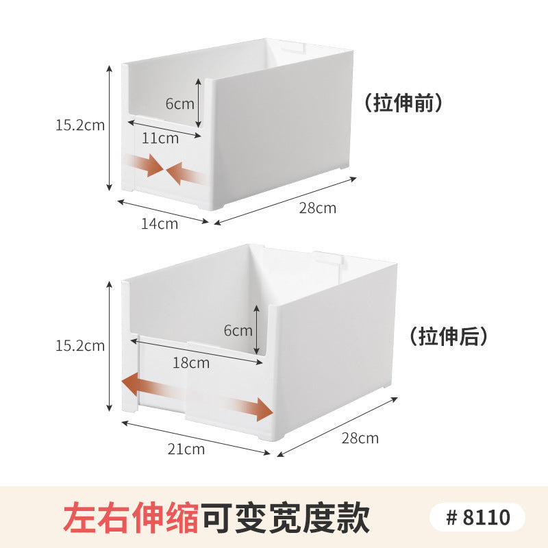 Retractable Storage Box Right Angle under Sink Cabinet Kitchen Extended Storage Basket Debris Organization Storage Box Storage Basket