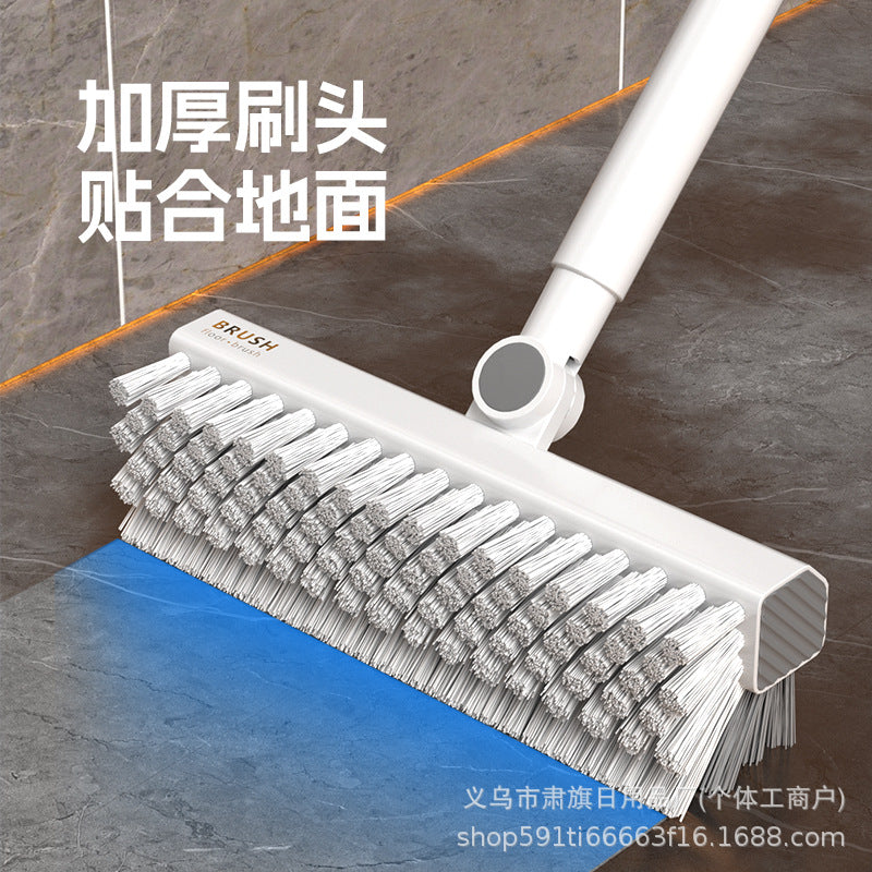 Enlarged V-Shaped Crevice Brush Floor Crevice Brush Cleaning Bathroom Bathroom Toilet Kitchen Floor Brush Corner Brush Cross-Border