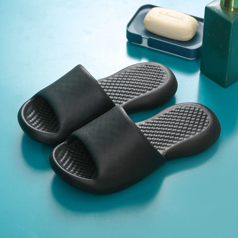 Wholesale summer thick-soled sandals and slippers women's bathroom bath women's home indoor couples home soft-soled men's night market