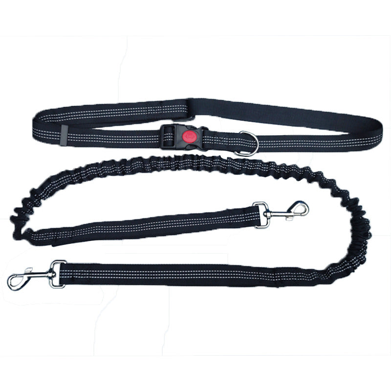 Sports Traction Rope, Multi-Functional Traction Belt, Elastic Traction Belt for Dogs, Dual-Purpose Dog Leash, Factory Direct Sales, Cross-Border Outdoor Use