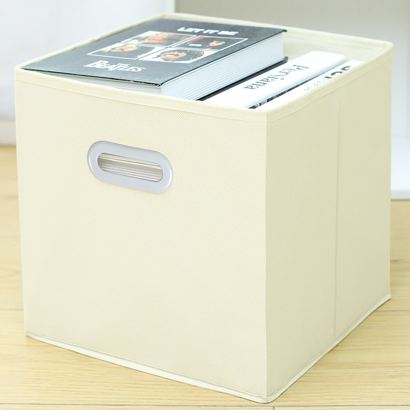 Amazon Lidless Storage Box Fabric Storage Box Foldable Large Drawer Storage Box Toy Storage Box