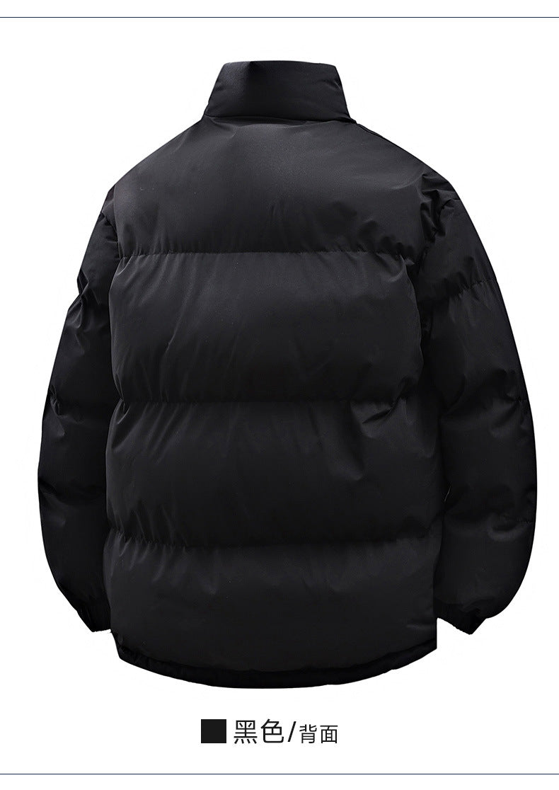 Winter cotton-padded jacket coat American fashion brand couple's bread clothing casual all-match daily loose thickened