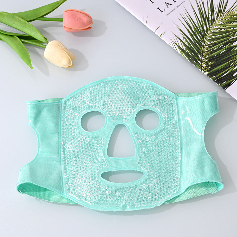Ice Mask, Ice Eye Mask, Ice Pack, Facial Mask, Postoperative Recovery Artifact, Hot Compress, Full Face Cooling, Super Soft Face Mask