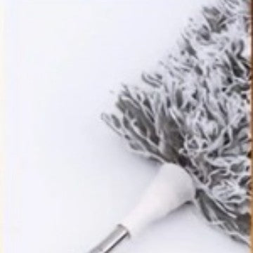 Retractable Electrostatic Feather Duster, Telescopic Dust Brush, Household Electrostatic Dust Duster