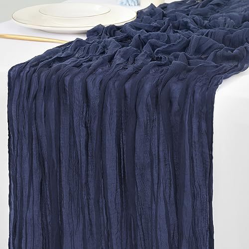 Bali Crepe Table Flag Foreign Trade Western Tablecloth Light Luxury High-End Wedding Party Decoration Pleated Table Flag Wholesale