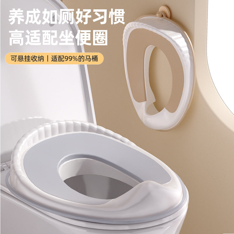 Children's Toilet Seat, Kidsren's Toilet Seat, Universal Splash-Proof Toilet for Men and Women, Portable Home Use