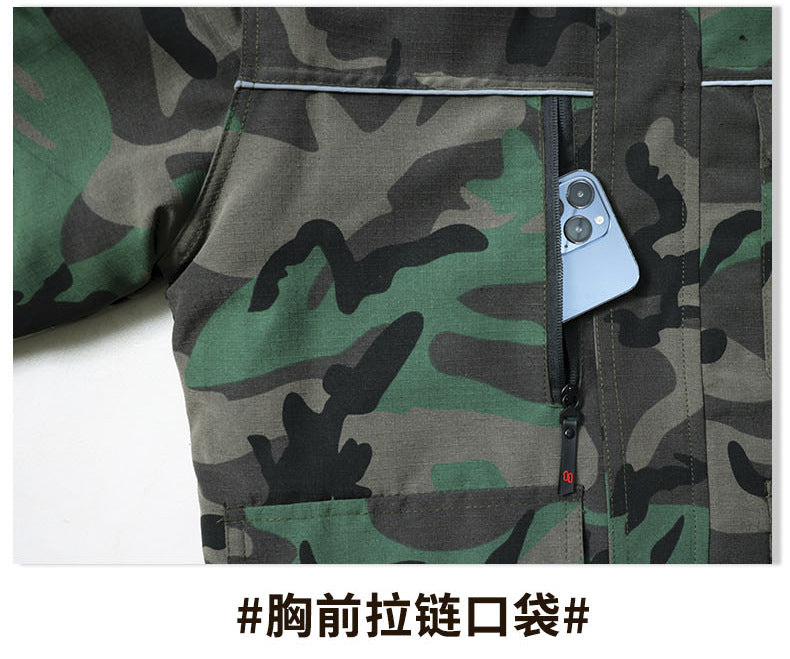 Winter Workwear Thickened Cotton Coat with Fleece, Cold-Resistant, Warm for Cold Storage, Northeast Waterproof, with Hood, Wear-Resistant Large Cotton Jacket