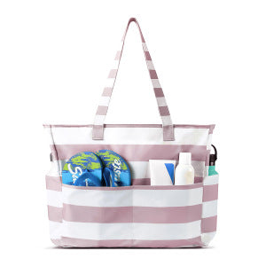 Feihong Cross-Border Large-Capacity Beach Bag Amazon New Travel Storage Bag Portable Printed High-Value Storage Bag
