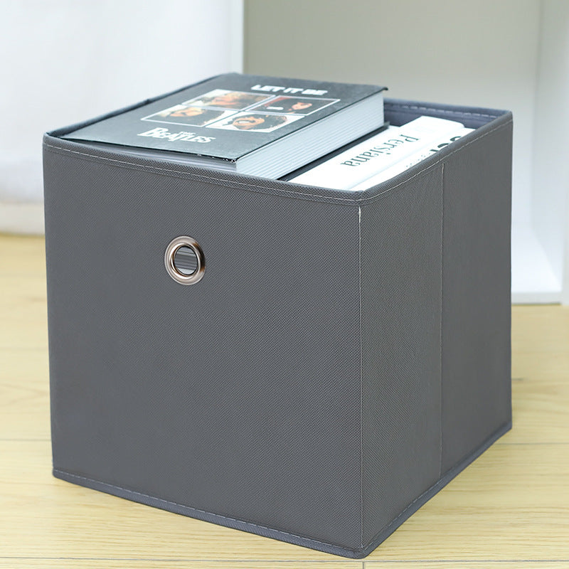 Amazon Lidless Storage Box Fabric Storage Box Foldable Large Drawer Storage Box Toy Storage Box