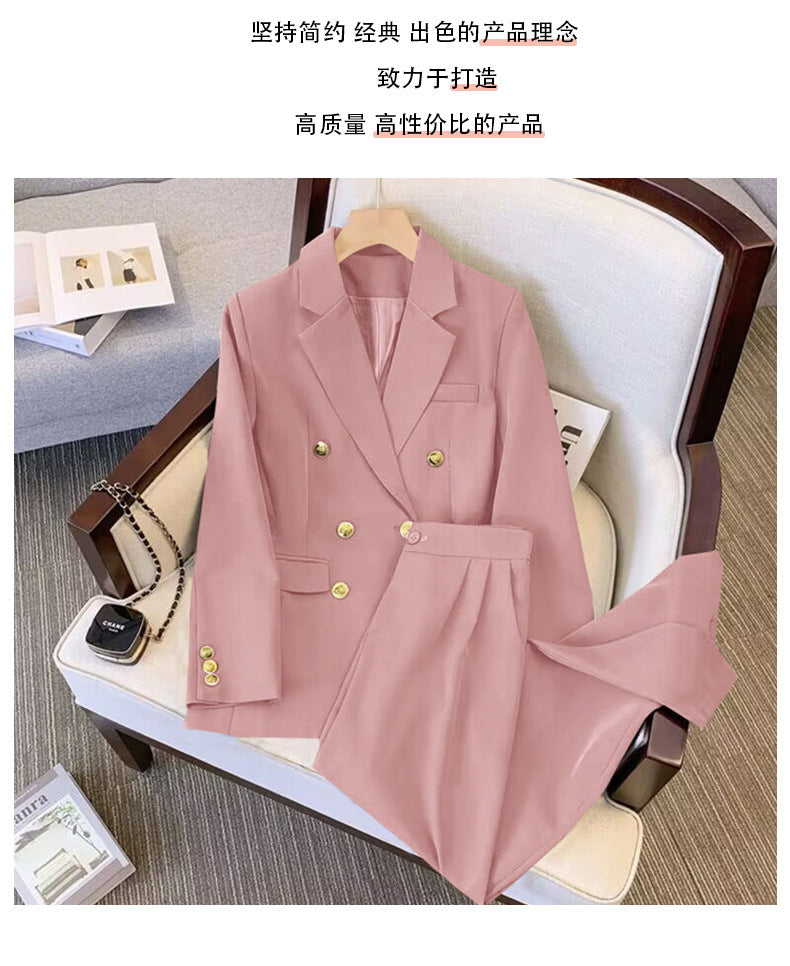 2026 New Style Elegant Commuter Blazer for Women, Spring and Autumn, Unique Design, Trendy Cross-Border Suit