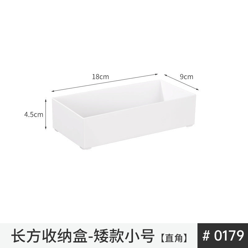 Mini Desktop Small Office Furniture Office Organizing Handy Gadget Jewelry Lipstick Large Capacity Cosmetic Storage Box