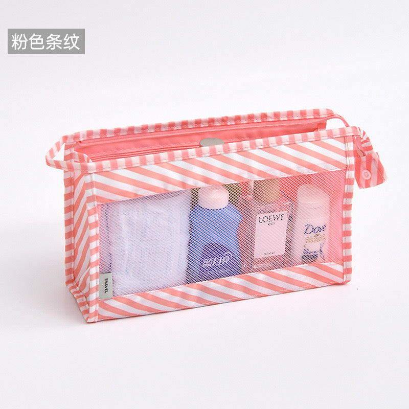 Toiletries Bag, Cosmetic Bag, Simple Men's Travel Carry-On Organizer, Female Dormitory Large-Capacity Waterproof Bag