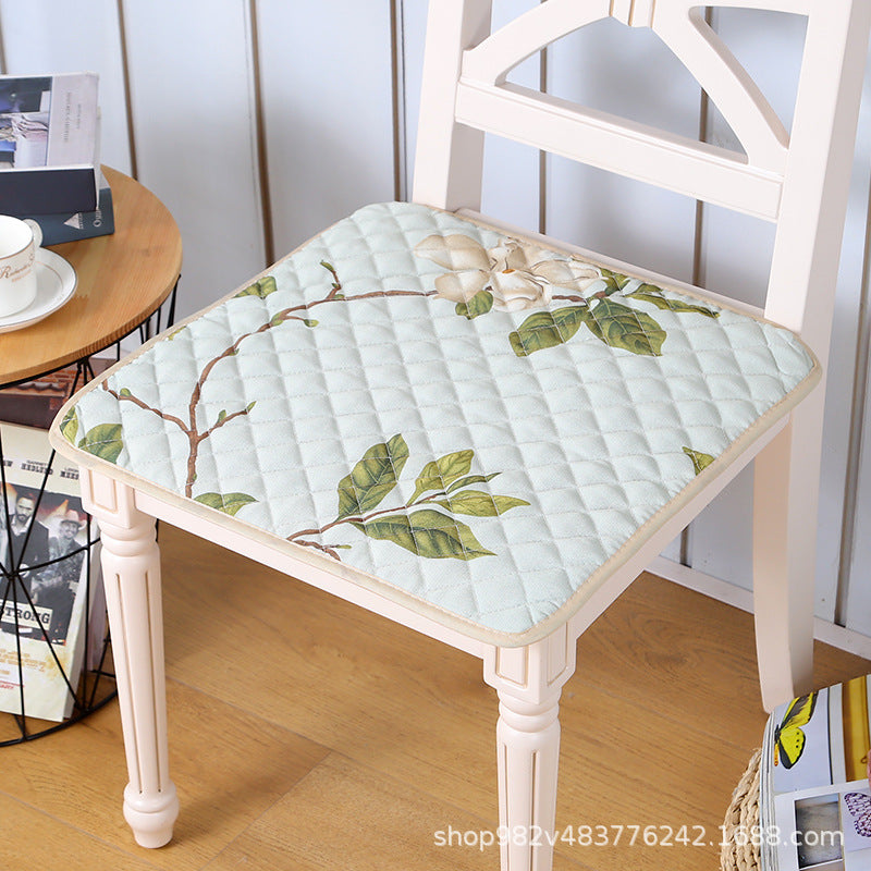 Chair cushion cushion four seasons universal chair cushion office fart cushion restaurant dining chair stool non-slip square seat cushion