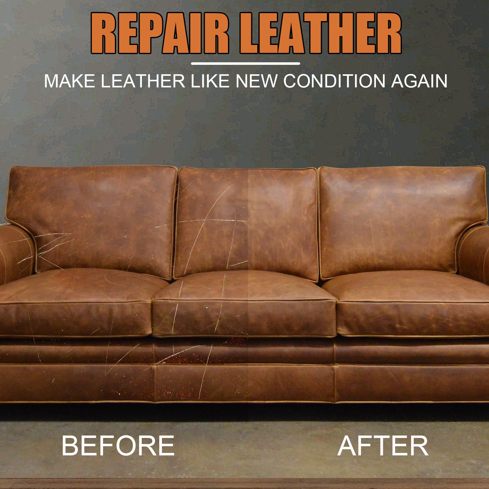 Rayhong Leather Cream for Leather Clothing Scratches and Tears, Leather Care Cream for Car Leather Seats and Sofas