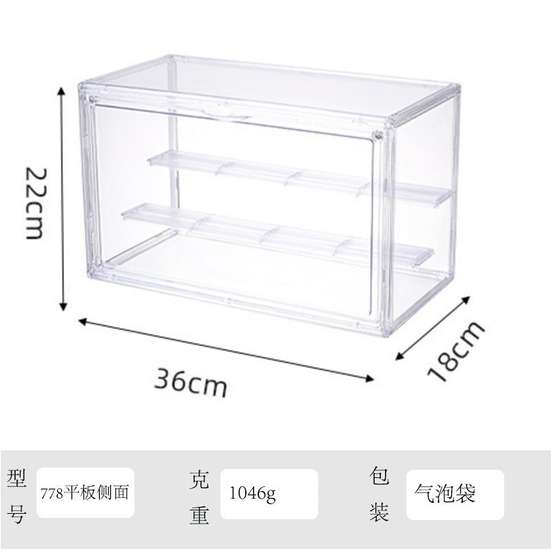 Blind Box Storage Display Stand Desktop Transparent Dustproof Acrylic Lego Bubble Mate Storage Cabinet Hand Display Box