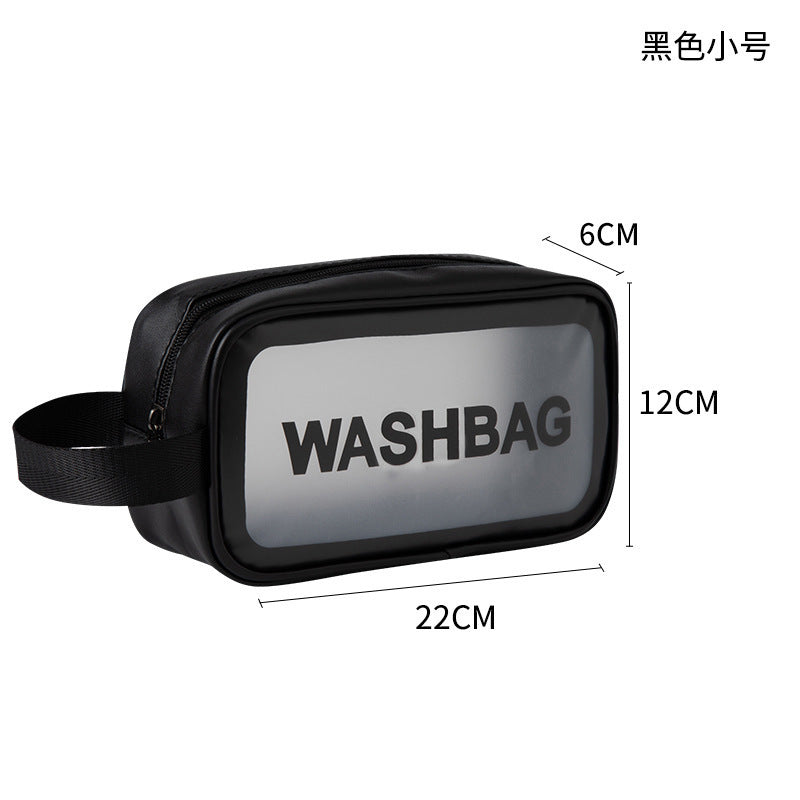 Cosmetic Bag in Ins Style, Large Capacity Women's Makeup Bag, Waterproof Toiletry Bag, Portable Travel Storage Bag, Popular Ins Style