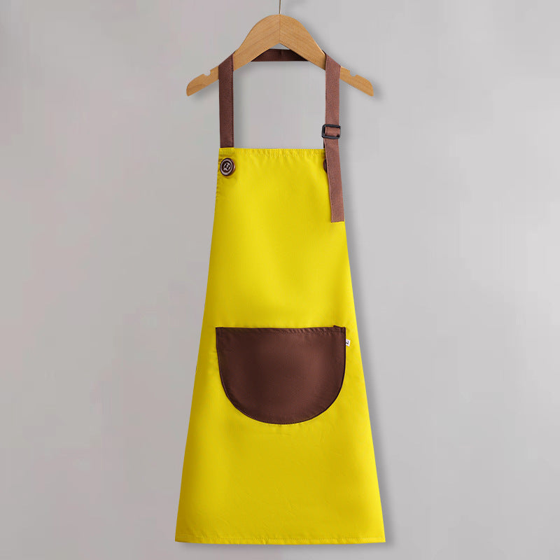 Children's apron painting waterproof antifouling studio cartoon apron big children's kindergarten apron overalls custom logo