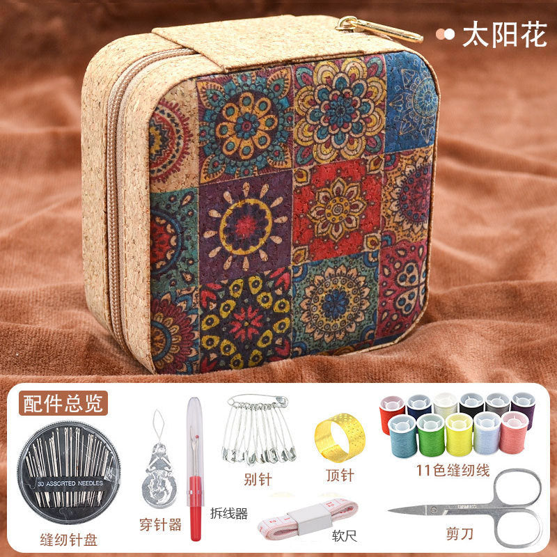 Sewing Box Household High-Quality Dormitory Sewing and Mending Sewing Kit Portable Wedding Sewing Kit Practical Sewing Thread Box