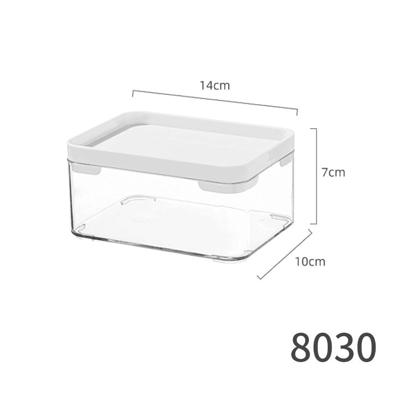 Storage box with lid storage box transparent acrylic kitchen cosmetics sundries station snacks toys clothes books