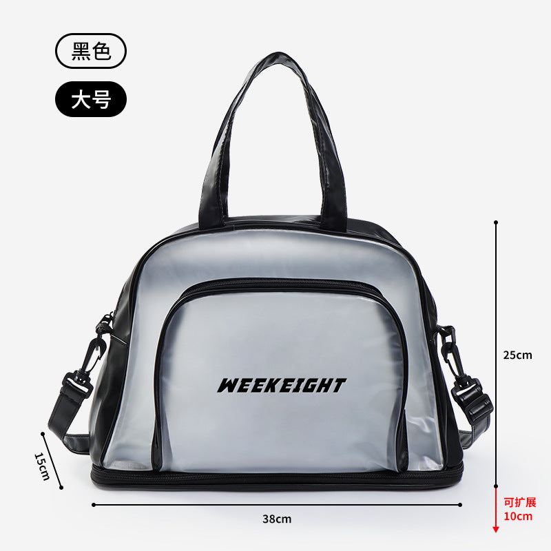 New Dry and Wet Separate Gym Bag Swimming Bag Large Capacity Waterproof Toiletry Bag Travel Portable Shoulder Beach Bag