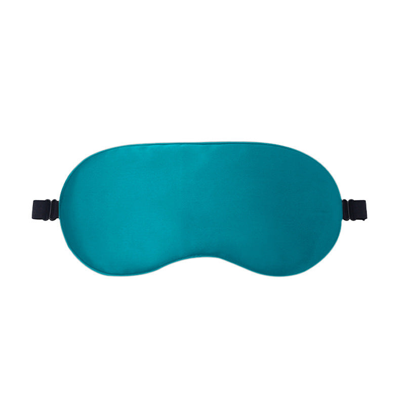 Double-Sided Imitation Silk Eye Mask, Light-Blocking Sleep Eye Mask, Logo Printing Wholesale, Men's and Women's Travel Cooling Ice Silk Eye Protection