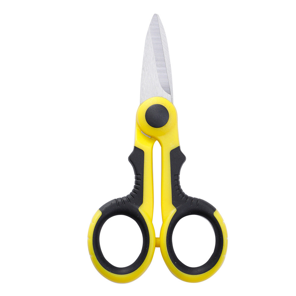 Stainless Steel Fishing Line Scissors, High-Power Fishing Line Scissors, Small Iron Wire Scissors, Outdoor Fishing Supplies, Portable