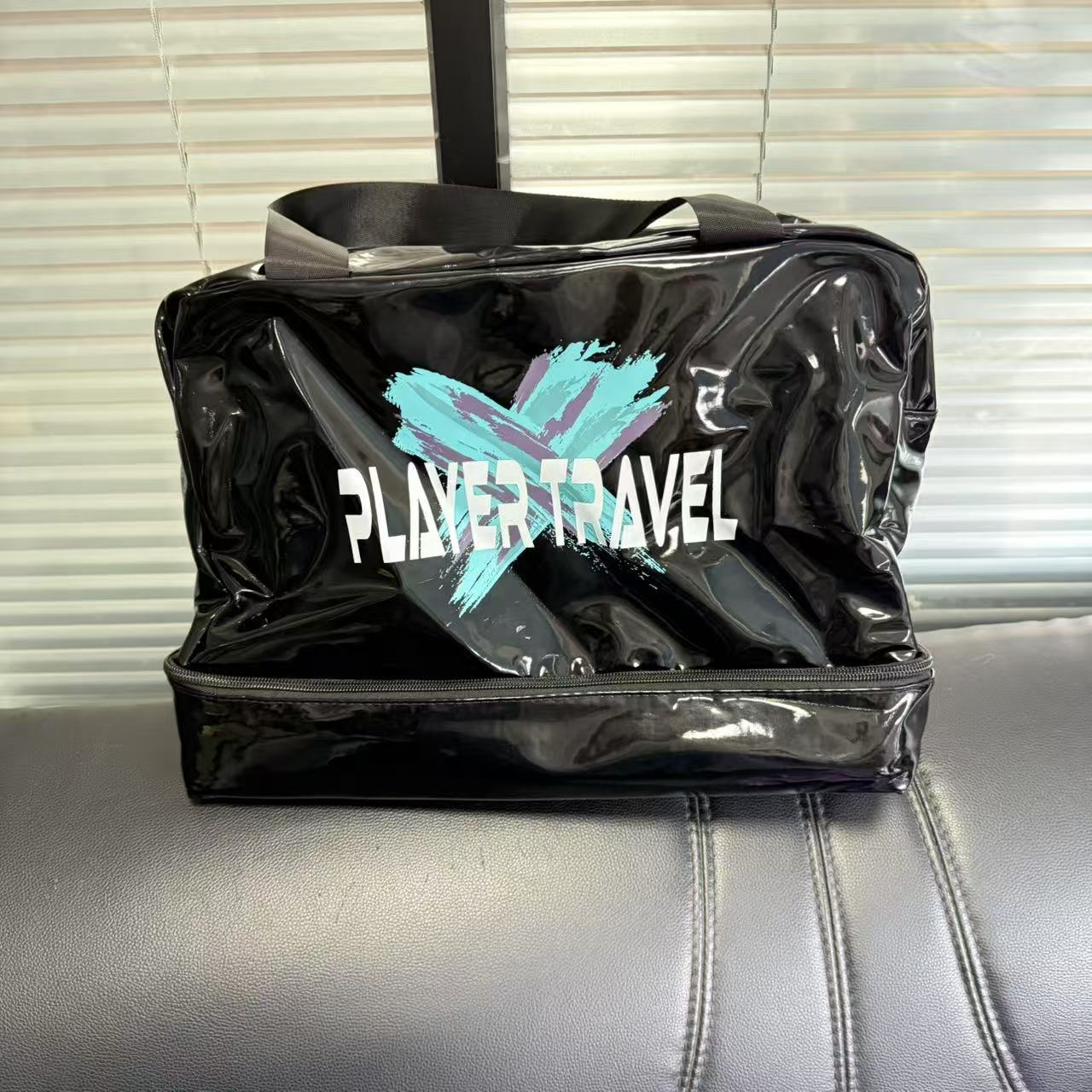 Cross-Border Swimming Bag, Portable Wet and Dry Separation Waterproof Toiletry Bag, Portable Double-Layer Beach Bag, Outdoor Travel Storage Bag