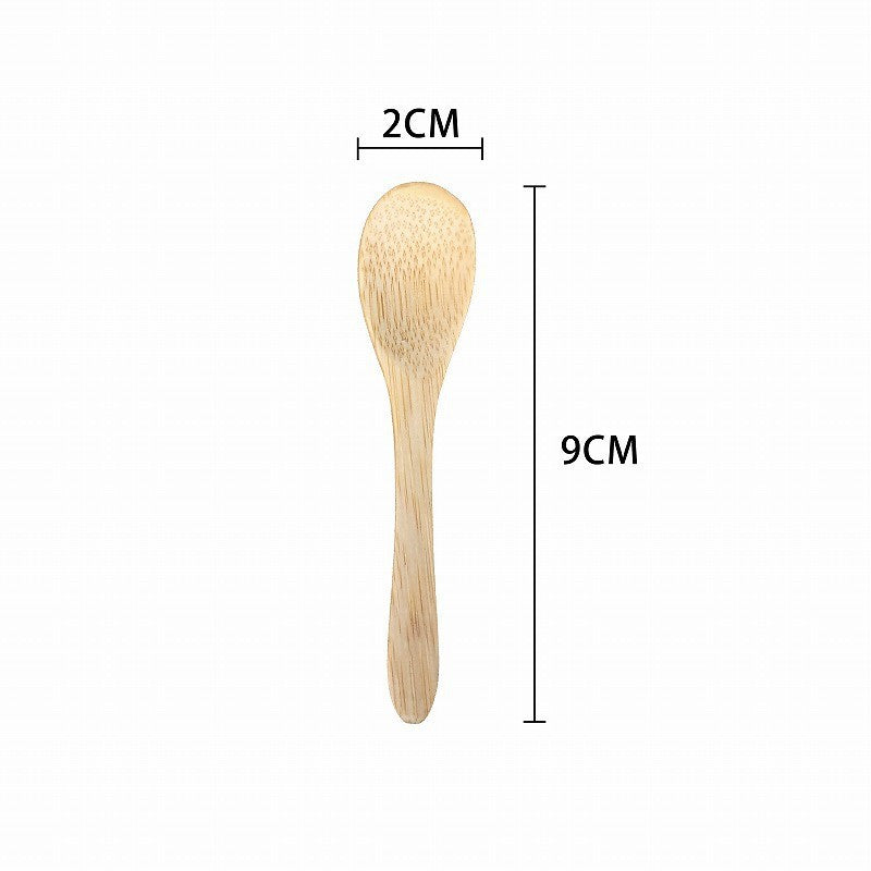 Factory wholesale Japanese children's rice spoon mini bamboo spoon meal chopsticks tableware household kitchen utensils