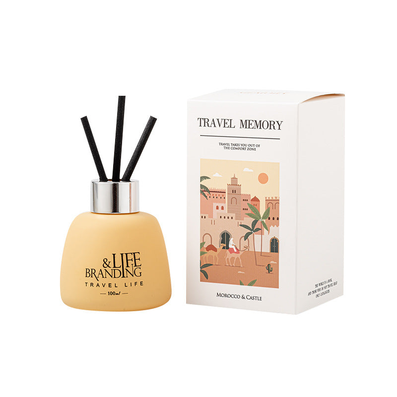 Byme Flameless Aromatherapy Essential Oil Birthday Gift Set for Home Bedroom, High-End Simple Fragrance Ornament, Souvenir Gift