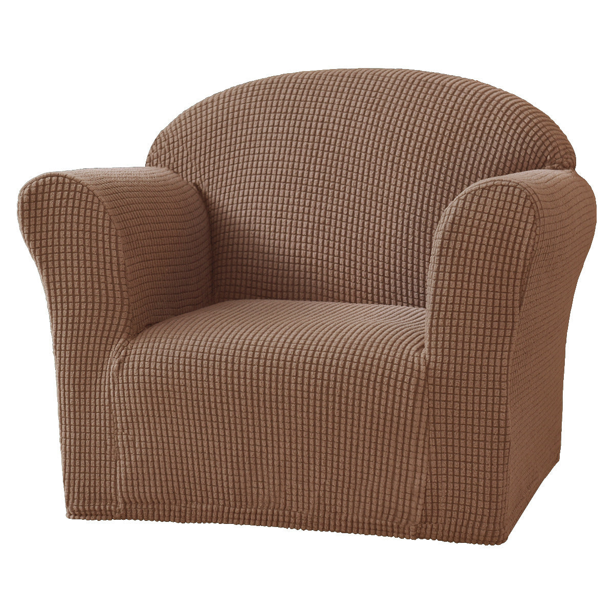 Cross-border Exclusive Elastic Fleece Children's Sofa Cover Solid Color Simple Small Sofa Cover Baby Sofa Cover