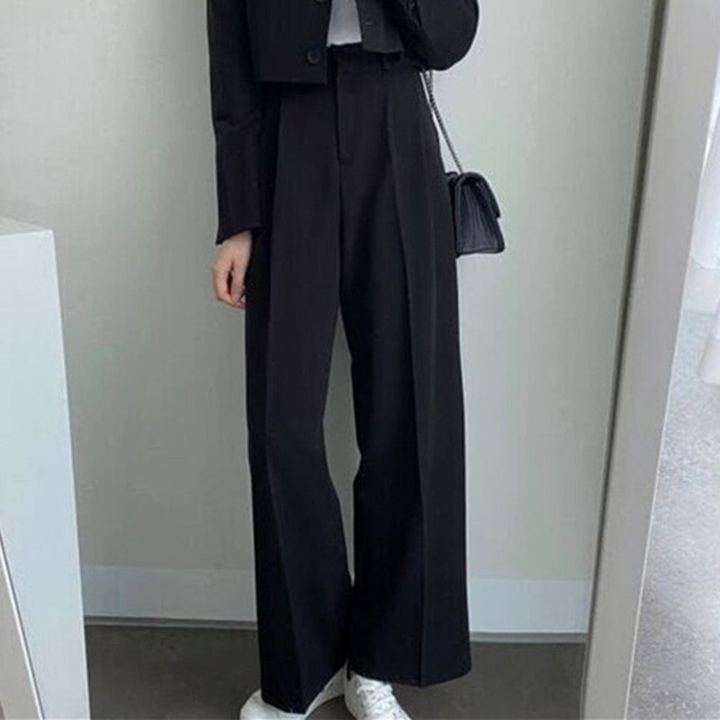 Autumn 2022 New khaki Small Suit Jacket Women's High Sense Small Temperament Commuter Suit suit