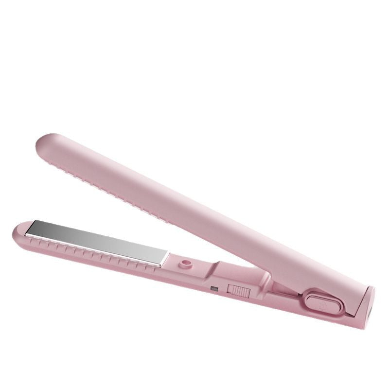Curling Rod Mini Plate Clip Straight Roll Dual-purpose USB Portable Women's Hair Straightener Student Dormitory Corn Ironing Splint