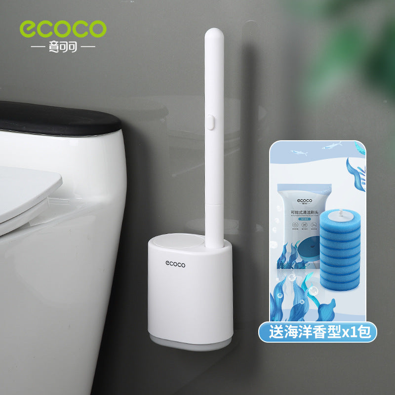 Disposable Toilet Brush Wall-mounted Household Toilet No Dead Angle Cleaning Toilet Brush 2023 New Artifact