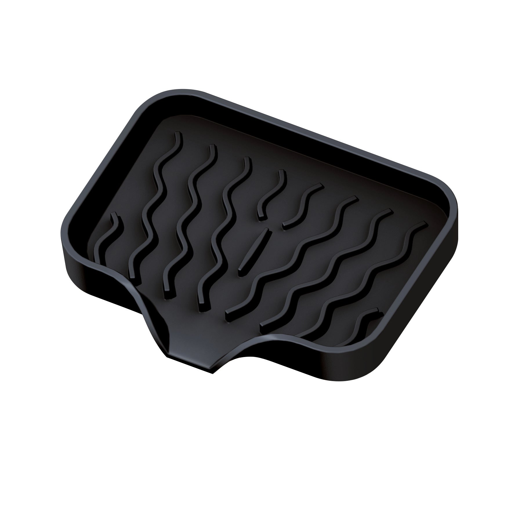 In-Stock New Draining Mat Storage Rack, No-Drill Soap Holder, Silicone Soap Box, Japanese-Style Bathroom Soap Rack