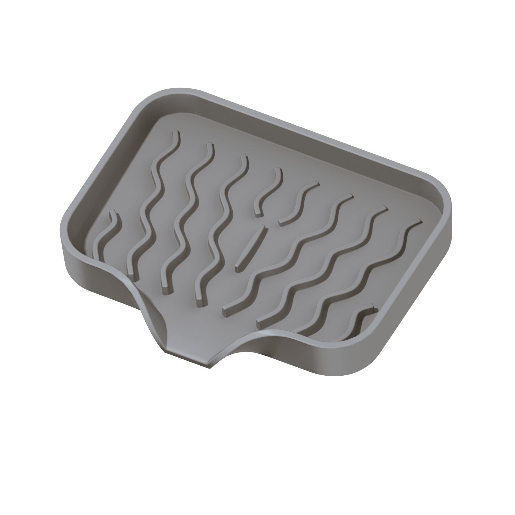 In-Stock New Draining Mat Storage Rack, No-Drill Soap Holder, Silicone Soap Box, Japanese-Style Bathroom Soap Rack