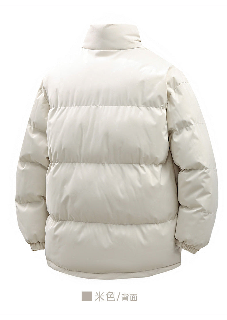 Winter cotton-padded jacket coat American fashion brand couple's bread clothing casual all-match daily loose thickened