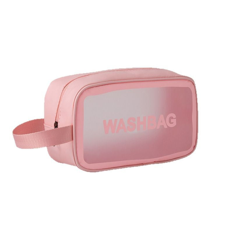 Cosmetic Bag in Ins Style, Large Capacity Women's Makeup Bag, Waterproof Toiletry Bag, Portable Travel Storage Bag, Popular Ins Style