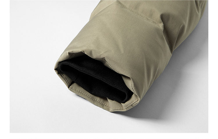2024 Cross-border Foreign Trade Winter Middle-aged and Elderly Dad Clothes Men's Down Cotton-padded Coat Thickened Warm Hooded Cotton-padded Coat