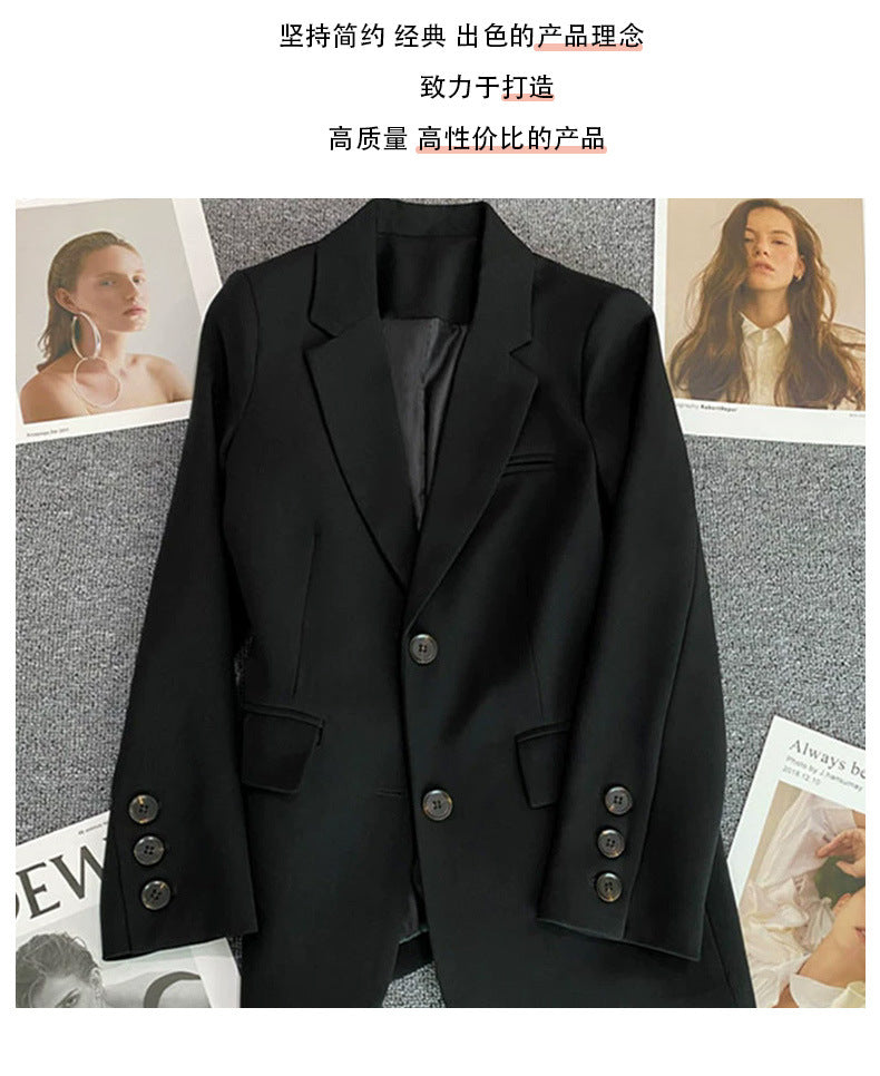 Avocado Green Blazer for Women 2026 Spring and Autumn New Casual Stylish Street-Style Blazer Korean Version Suit Jacket