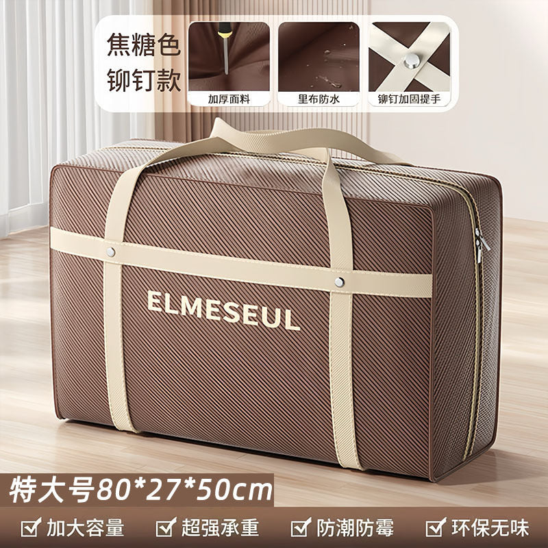 Moving Packing Bag Quilt Quilt Thickened Large Capacity Organizing Clothes Luggage Waterproof Woven Storage Bag