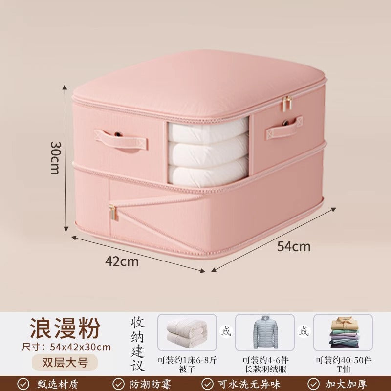 See-through Down Jacket Quilt Vacuum Compression Storage Bag Wardrobe Bag Large Capacity Quilt Clothes Packing and Finishing
